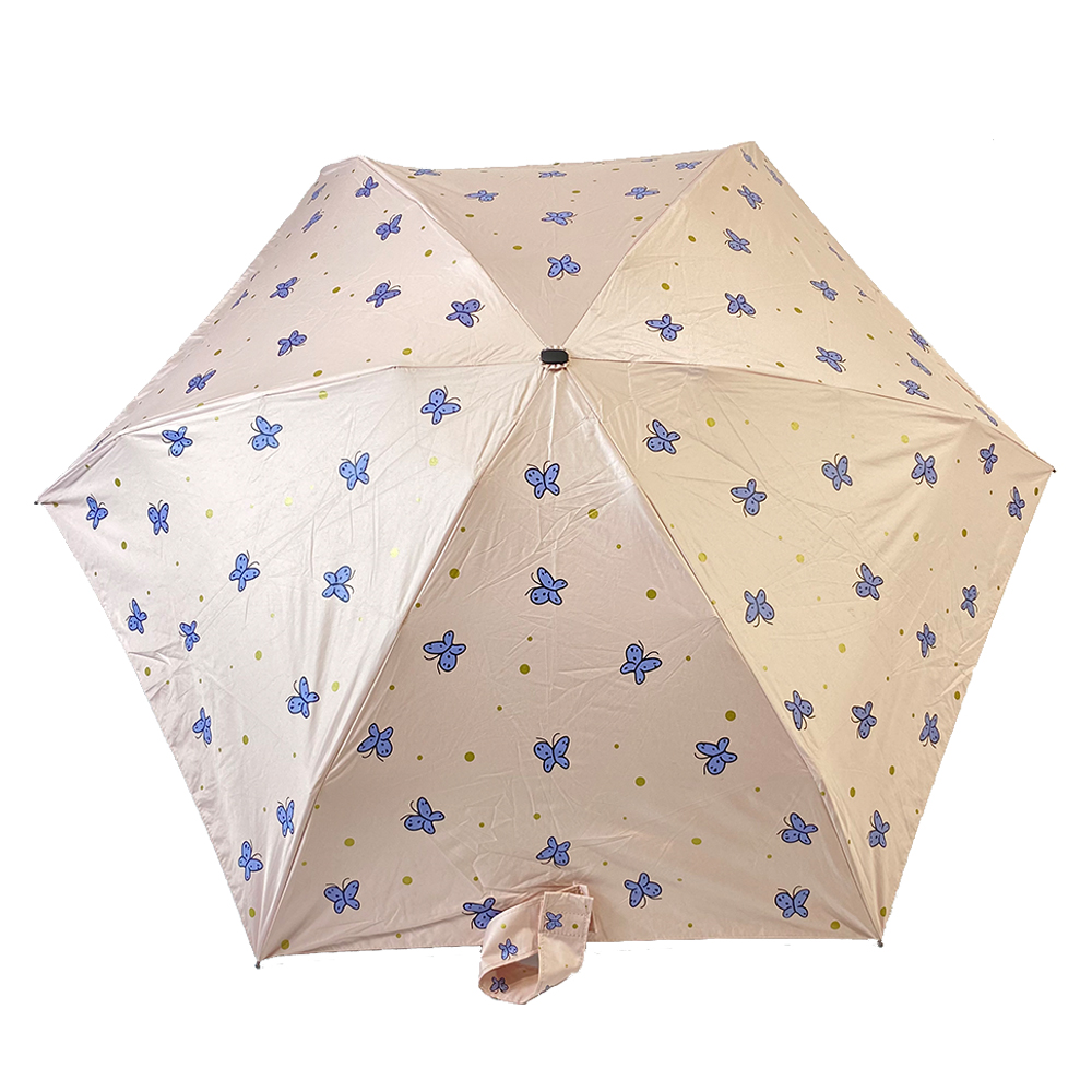 Well-designed Girly Umbrella - Ovida rain and sun protect Japanese vintage 5folding UV umbrella – DongFangZhanXin