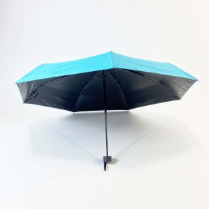 Ovida mini umbrella with customized UV-anti skyblue light-weight wallet bag umbrellas