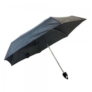 Ovida Hot sale high quality custom magic flower printing black uv coating mini five folding sun umbrella