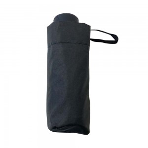 Ovida Hot sale high quality custom magic flower printing black uv coating mini five folding sun umbrella