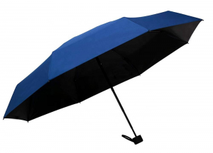 Ovida Advertising Customized Five Fold Umbrella 5 Folding Umbrella UV capsule umbrella