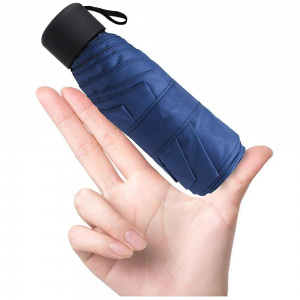 Ovida Advertising Customized Five Fold Umbrella 5 Folding Umbrella UV capsule umbrella