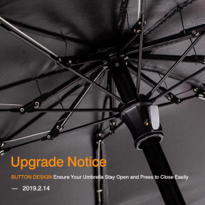 Ovida Advertising Customized Five Fold Umbrella 5 Folding Umbrella UV capsule umbrella