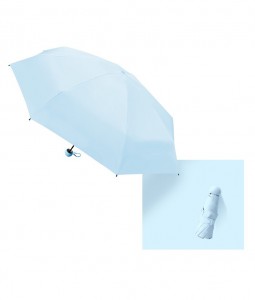 Ovida 2021 Dames Compacte Regenparaplu's, Coole 5-voudige Mini Zakparaplu, Opvouwbaar, Promotiegeschenk, Aangepaste Bedrukking, Goedkope Capsuleparaplu