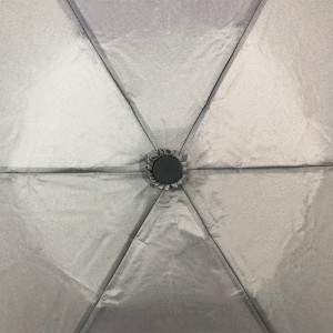 Ovida Custom Logo Printing Manual Mini 5 Fold Umbrella For The Rain Travel Umbrella Wholesale