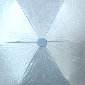 OVIDA Oanpast Logo Draachbere Mini Fiif-Fâldige UV-beskerming Kompakte Pocket Folding Paraplu Sinne- en Reinhoes mei Kapsulehoes