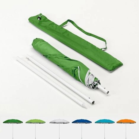 OEM/ODM Manufacturer Fan Umbrella With Power Bank - 1.8m*8ribs beach patio umbrella with adjustable tilt – DongFangZhanXin detail pictures