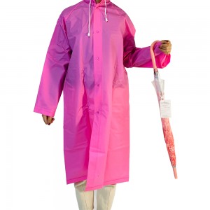 Poncho de ploaie Ovida EVA PVC, ieftin, personalizat, cu logo, poncho-uri din plastic transparent tricotate pentru femei, poncho-uri impermeabile pentru bărbați