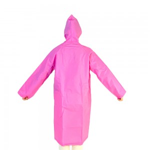 Poncho de ploaie Ovida EVA PVC, ieftin, personalizat, cu logo, poncho-uri din plastic transparent tricotate pentru femei, poncho-uri impermeabile pentru bărbați