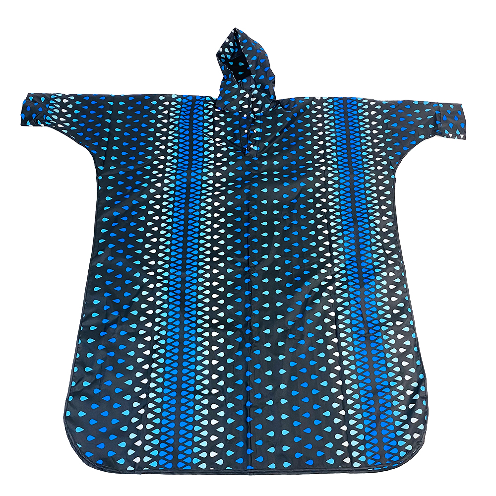 Ovida super quality water poof anti-drop pongee fabric with color change magic raincoat for household use