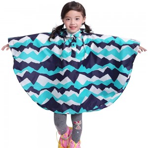 Ovida Customizing Thickened Waterproof Full Printing iceberg classic pattern Children Raincoat for Cycling