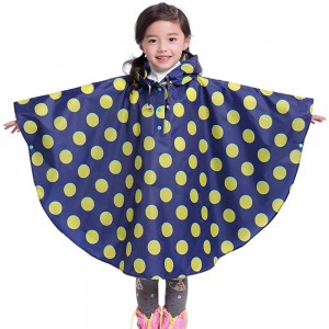 Ovida, poncho infantil barato, gran oferta, impermeable, con estampado bonito, con capucha, poncho de poliéster, impermeable para nenos