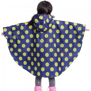 Ovida, poncho infantil barato, gran oferta, impermeable, con estampado bonito, con capucha, poncho de poliéster, impermeable para nenos