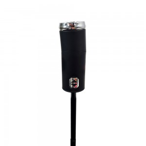 OVIDA Auto Flashlight Umbrella 3 Fold Umbrellas Logo Print Umbrella with LED Light Handle