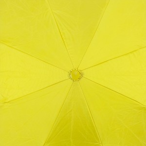 OVIDA Creative Ring Buckle Lock Umbrella for UV Protection Wholesale Three Fold Umbrella with Logo
