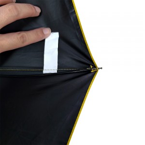 OVIDA Creative Ring Buckle Lock Umbrella for UV Protection Wholesale Three Fold Umbrella with Logo