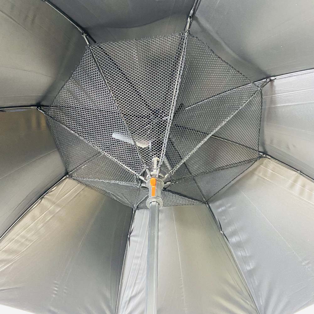 Professional China Black Coat Umbrella - Water Spray Fan Umbrella with Fan with Spray Device Sunscreen Cooling Fan Umbrella – DongFangZhanXin detail pictures