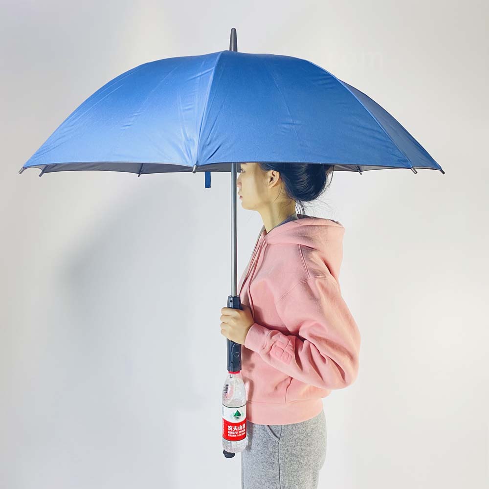 Professional China Black Coat Umbrella - Water Spray Fan Umbrella with Fan with Spray Device Sunscreen Cooling Fan Umbrella – DongFangZhanXin detail pictures