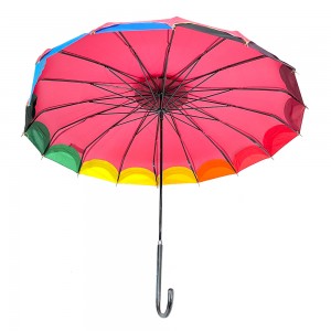 Maambrella eOvida Akagadzirwa Nemafashoni eDome Shape Tower Amburera dzeMuchato dzePagoda