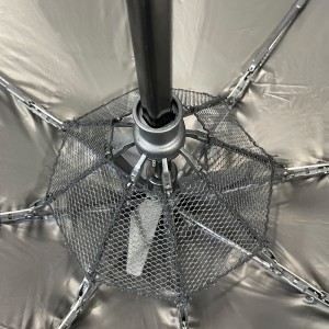 Ovida Kreattiv tat-Telefon Iċċarġjar Kwalità Għolja Kessaħ Built-in Fan Umbrella China Manufacturer