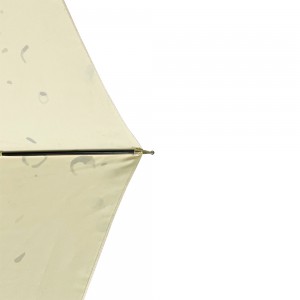 Ovida digital printing diamond handle sombrilla golden frame fold lady luxury umbrella custom