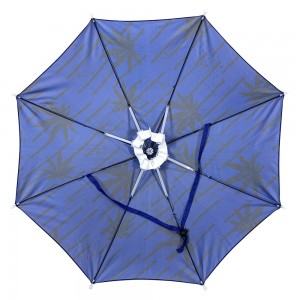 OVIDA Promotional Customized Fishing Umbrella Hat Umbrella Head Umbrella Outdoor