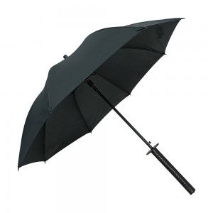 OVIDA Straight Umbrella 8K/16K/24K Japanese Katana Handle Straight Umbrella