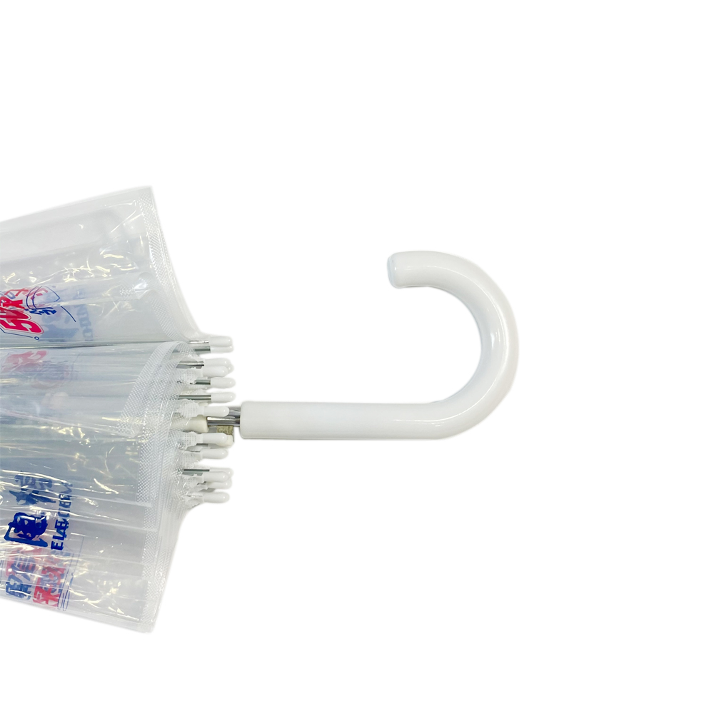 Good quality Dog Umbrella Leash - Automatic 16ribs Stick straight transparent golf Umbrella – DongFangZhanXin detail pictures