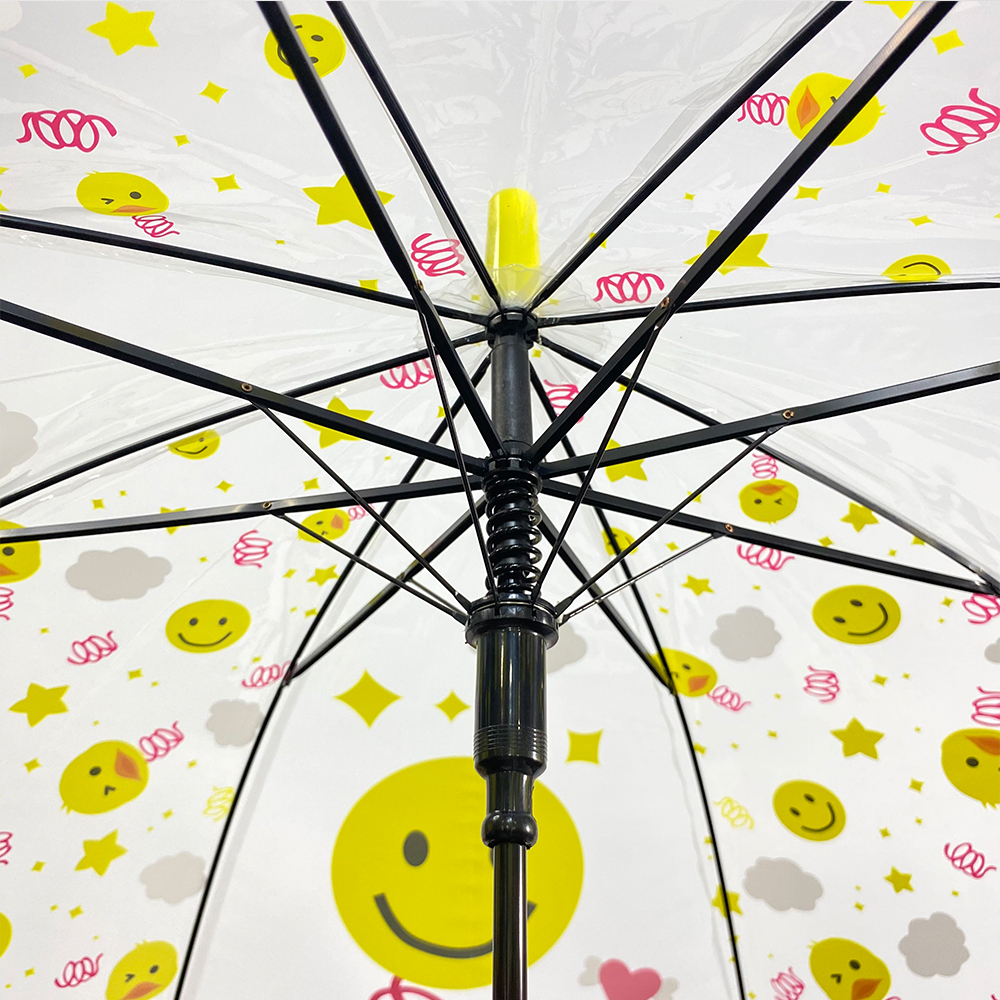 100% Original 21 Inch Umbrella - Automatic Opening PVC Bubble Plastic Transparent Child Umbrella – DongFangZhanXin detail pictures