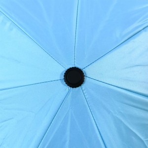 Ovida Creative Manual Folding Umbrella with Irregular Shape Silver-Coated Custom Umbrella Wholesale OEM Umbrella