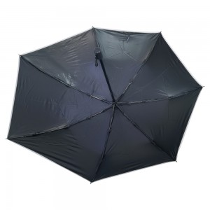 Ovida Creative Manual Folding Umbrella with Irregular Shape Silver-Coated Custom Umbrella Wholesale OEM Umbrella