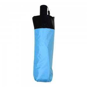 Ovida Creative Manual Folding Umbrella with Irregular Shape Silver-Coated Custom Umbrella Wholesale OEM Umbrella