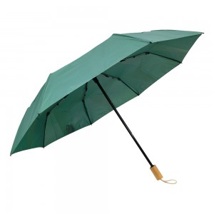 OVIDA Custom Umbrella With Logo Umbrella Wholesale Outdoor Sombrillas Wood handle