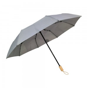 OVIDA Custom Logo OEM ODM Advertising Manual Open 8-Ribs Modern Design Umbrella