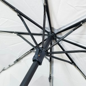 OVIDA Custom Logo OEM ODM Advertising Manual Open 8-Ribs Modern Design Umbrella