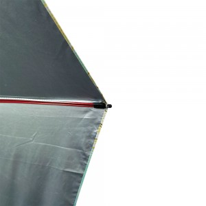 OVIDA 3 Folding Manual Umbrella Outdoor Custom Umbrella Uv Umbrella Sombrillas Paraguas RPET OEM Manufacturer