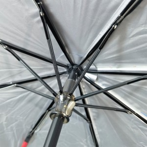 OVIDA Outdoor Sun Luxury Custom UV Adult Parasol Promotional Umbrella with logo