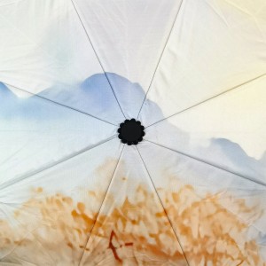 OVIDA Outdoor Sun Luxury Custom UV Adult Parasol Promotional Umbrella with logo