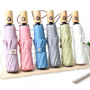 OEM Custom Logo Automatic Open Close Foldable Umbrella 8 Ribs Parasol umbrella wholesale sombrillas