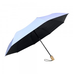 OEM Custom Logo Automatic Open Close Foldable Umbrella 8 Ribs Parasol umbrella wholesale sombrillas